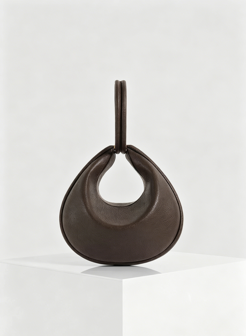 Detachable Handle Crescent Magnetic Hobo Shoulder Bag