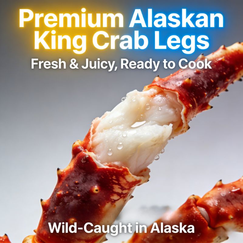 Colossal Alaskan King Crab Legs | Restaurant-Quality Seafood Delivered