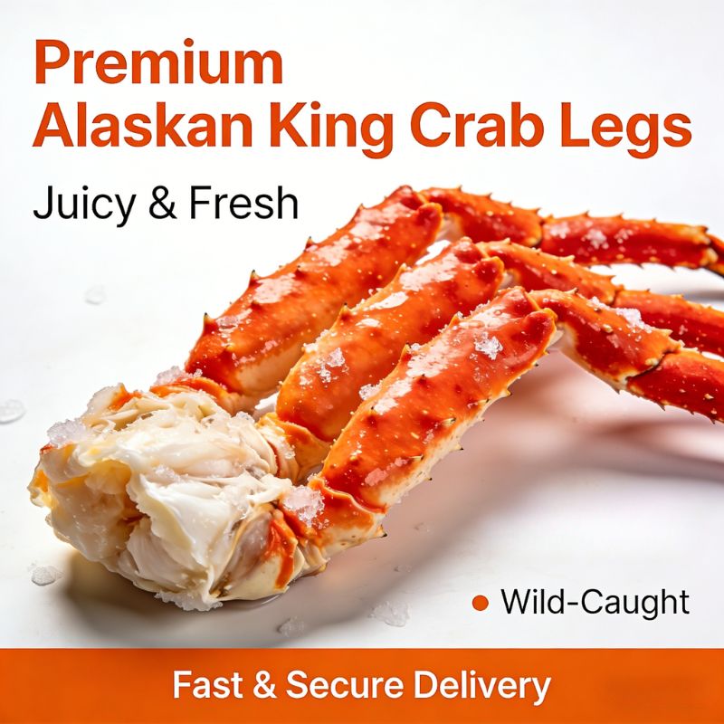 Colossal Alaskan King Crab Legs | Restaurant-Quality Seafood Delivered