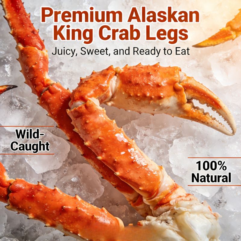 Colossal Alaskan King Crab Legs | Restaurant-Quality Seafood Delivered