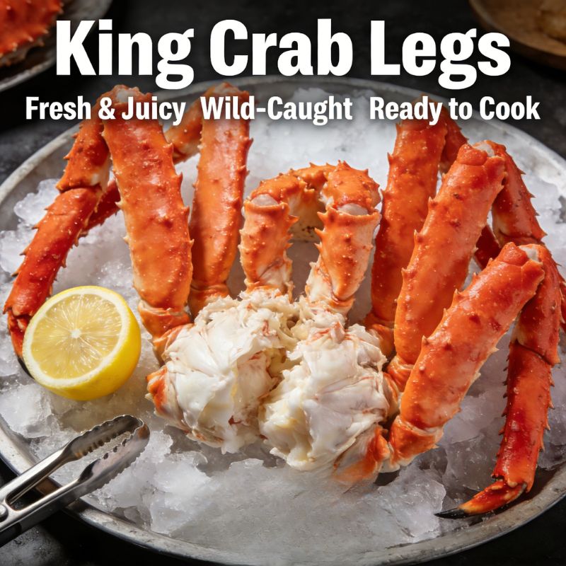 Colossal Alaskan King Crab Legs | Restaurant-Quality Seafood Delivered