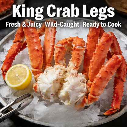 Colossal Alaskan King Crab Legs | Restaurant-Quality Seafood Delivered